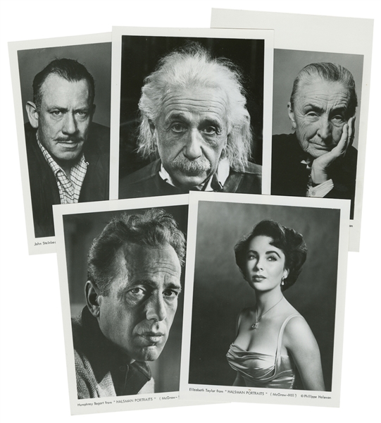  [HALSMAN, Philippe (1906-1979), photographer]. A group of 5...