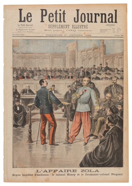  [ANTI-SEMITISM]. -- [DREYFUS AFFAIR]. Le Petit Journal. Sup...