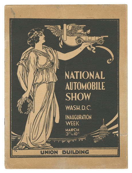  [AUTOMOBILES]. Program for the “National Automobile Show Wa...