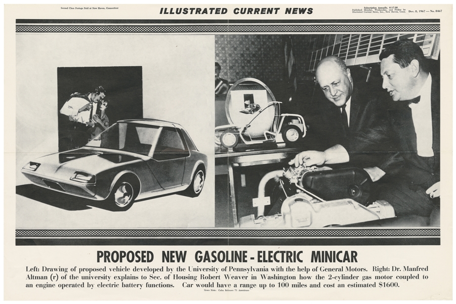  [AUTOMOBILES]. “Proposed New Gasoline-Electric Minicar” in ...