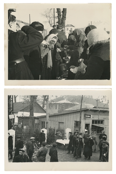  [SOVIET UNION]. Group of Six Press Photos of Outdoor Scenes...