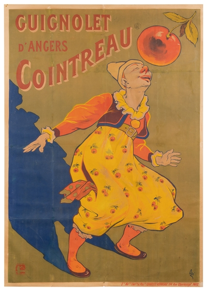  OGE, Eugene (1861 – 1936). Guignolet d’Angers Cointreau. Pa...