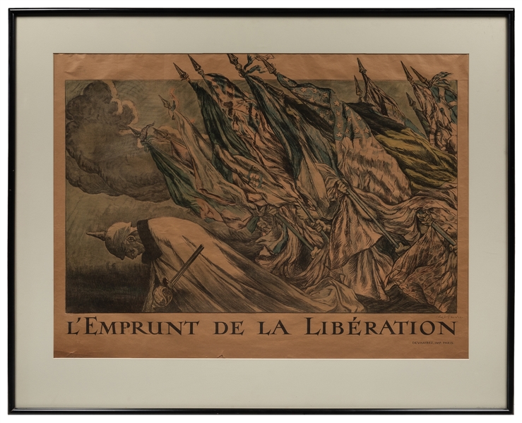  FAIVRE, Abel (1867 – 1945). L’Emprunt De La Liberation. 191...