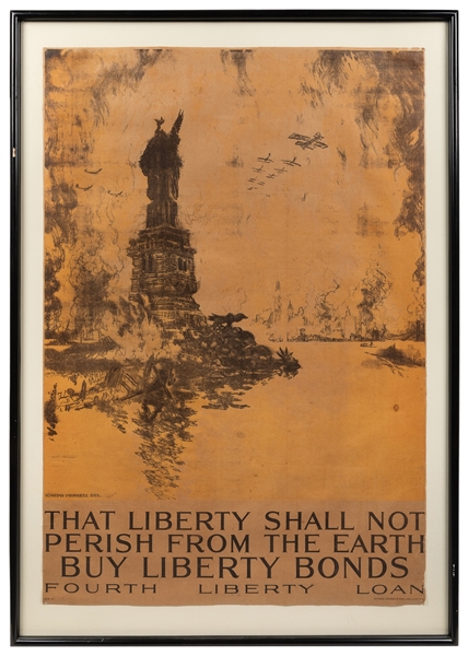  PENNELL, Joseph (1857 – 1926). That Liberty Shall Not Peris...