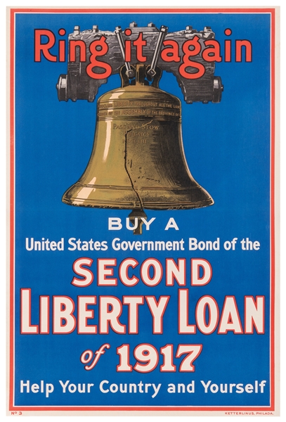  [WORLD WAR]. Group of 11 United States Loan or Bond Posters...