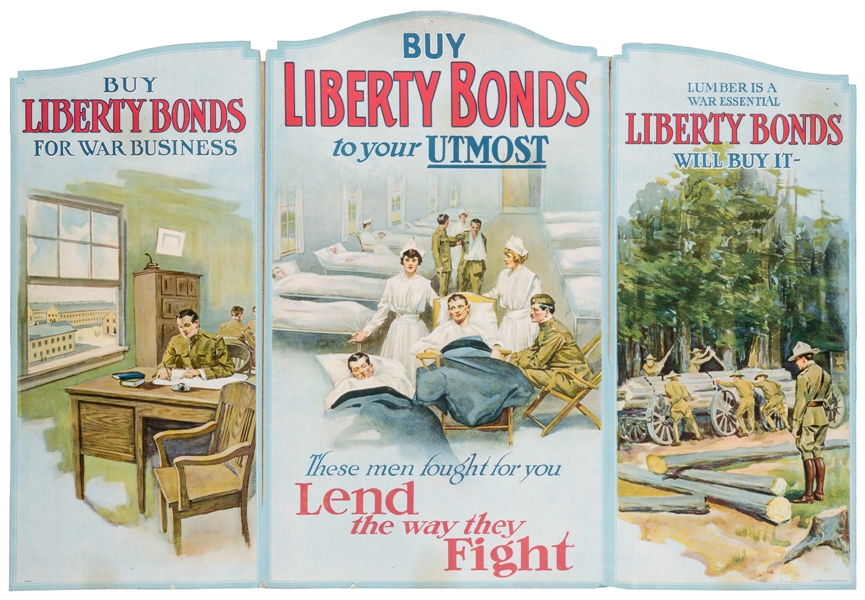  Buy Liberty Bonds To Your Utmost / These Men Fought For You...