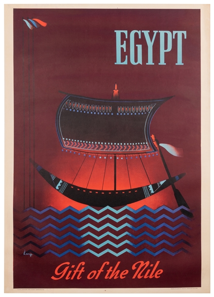  AZMY, M. Egypt / Gift of the Nile. Egypt: Institut Graphiqu...