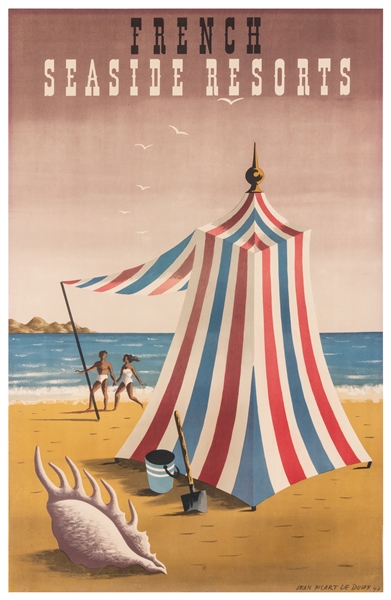  LE DOUX, Jean Picart (1902 – 1982). French Seaside Resorts....