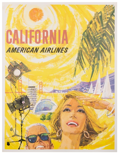  BOYLE, James Neil. California / American Airlines. Circa 19...