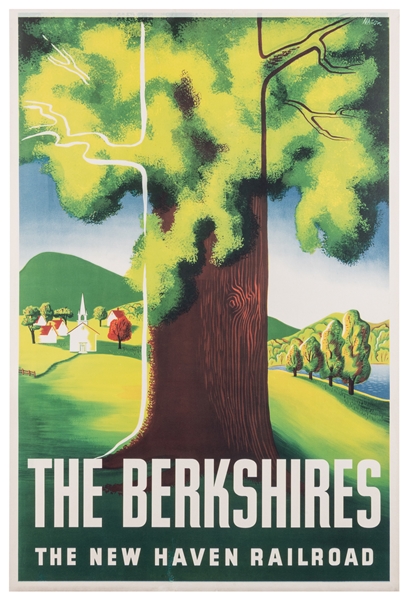  NASON, Ben (1915 – ?). The Berkshires / New Haven Railroad....