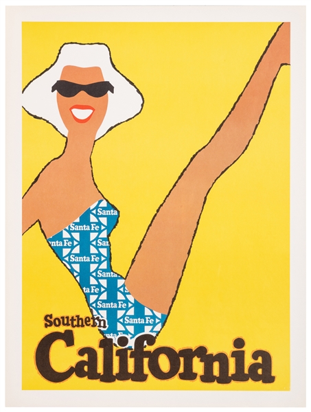  Southern California / Santa Fe [Railways]. Circa 1950s. Off...