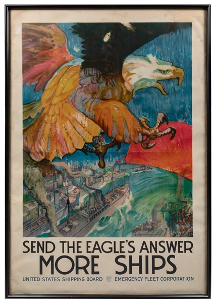  DAUGHERTY, James (1889 – 1974). Send the Eagle’s Answer / M...