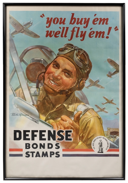  WILKINSON, J. Walter (1892 – 1988). You Buy ‘Em We’ll Fly E...