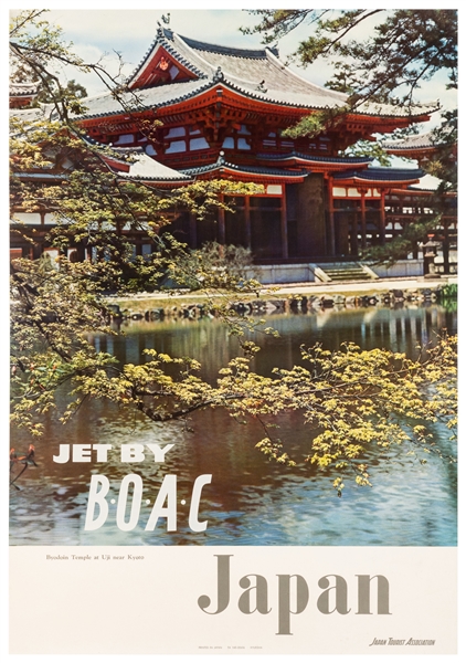  Jet by BOAC / Japan. Kyueisha: Japan Tourist Association, c...