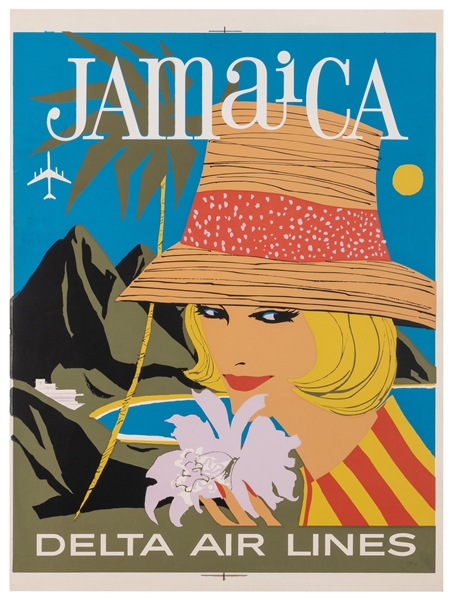  HARDY, John (1923–2004). Jamaica / Delta Air Lines. Circa 1...