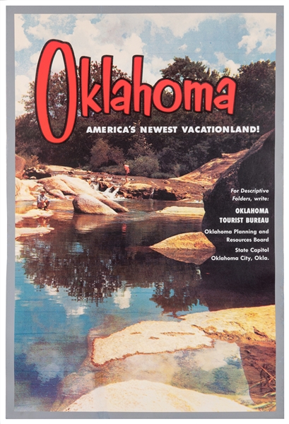  Oklahoma / America’s Newest Vacationland! Circa 1950s. Tour...