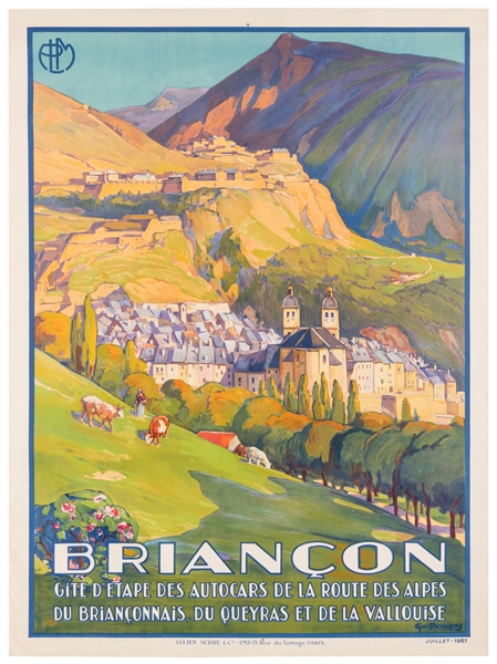  FRANCOIS, George. Briançon. 1927 Paris: Lucien Serre. A pic...