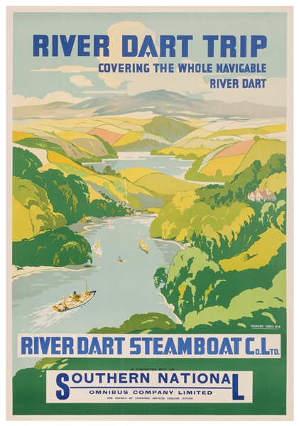  COBLE, Howard. River Dart Trip / Covering the Whole Navigab...