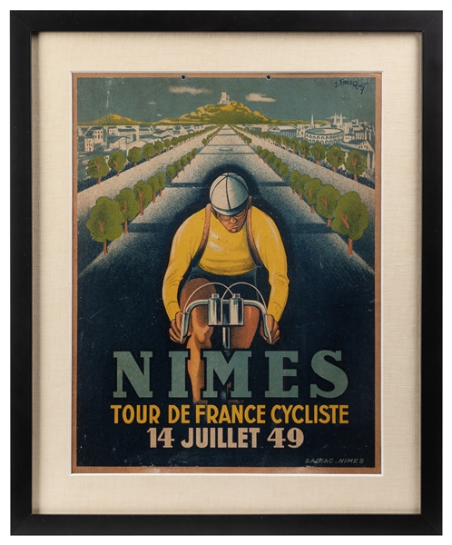  FRESQUET, J. Nimes / Tour de France. 1949. Nimes: Sadiac. H...