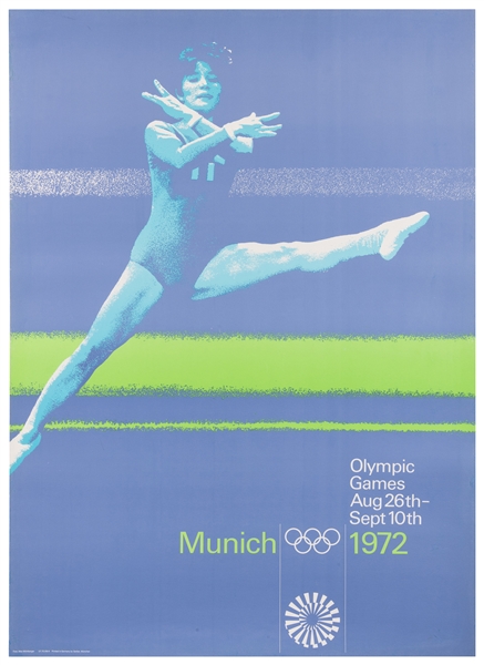  AICHER, Otl (1922-1991). Munich Olympics 1972 / [Gymnastics...