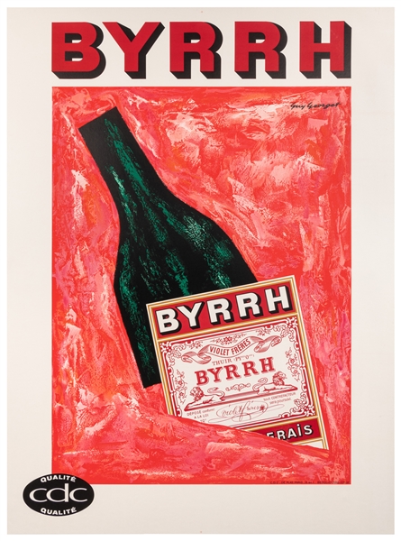  GEORGET, Guy (1911 – 1992). Byrrh. 1961. Paris: Imprimerie ...