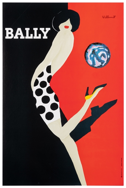  VILLEMOT, Bernard (1911 – 1989). Bally. 1989. France: Karch...