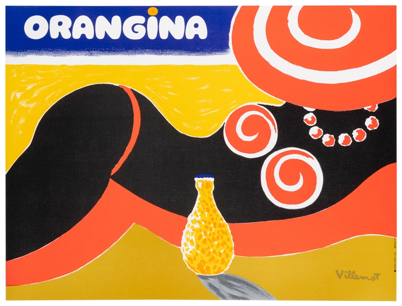  VILLEMOT, Bernard (1911 – 1989). Orangina. France: Createur...