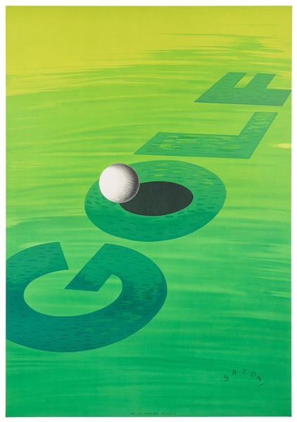  SATOMI, Munetsugu (1904 – 1996). Golf. France: Imprimerie I...