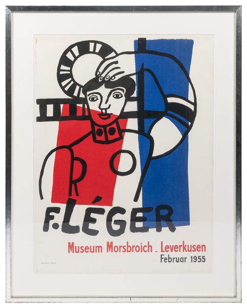  Group of 4 Modern Art Exhibition Posters. 1955-67. Includin...