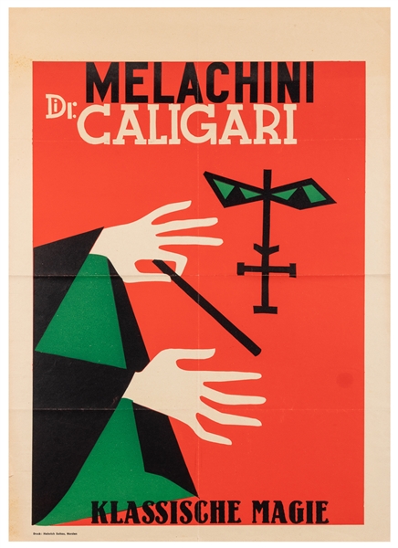  Melachini / Dr. Calgari Klassiche Magie. 1962. Nordau: Hein...