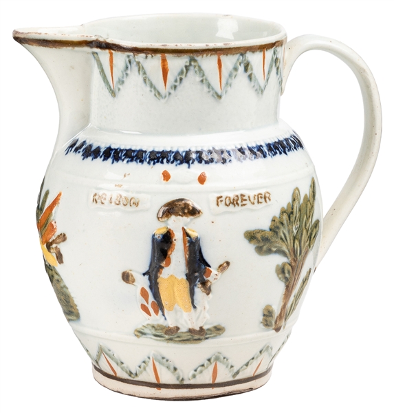  [POTTERY]. [NELSON, Lord Horatio (1758-1805), subject]. “Ne...