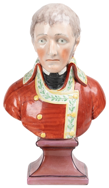  [POTTERY]. [BONAPARTE, Napoleon (1769-1821), subject]. Pain...