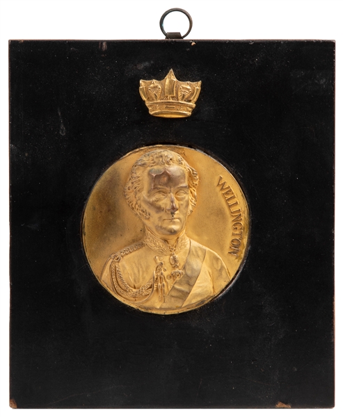  [MEDALLION]. [WELLESLEY, Arthur, First Duke of Wellington (...