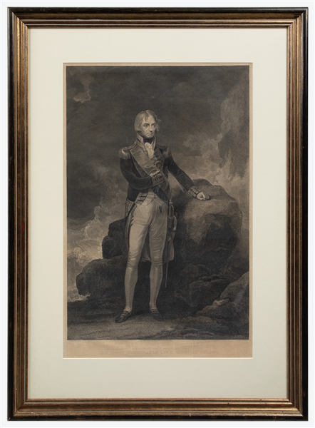  [COPPER ENGRAVING]. [NELSON, Lord Horatio (1758-1805), subj...