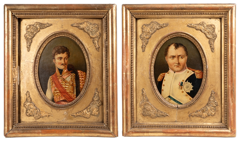  [OIL PAINTINGS]. [BONAPARTE, Napoleon (1769-1821), and BEAU...