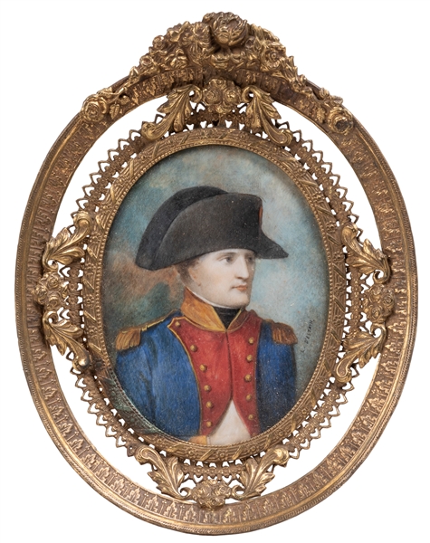  [PAINTED MINIATURES]. [BONAPARTE, Napoleon (1769-1821), sub...