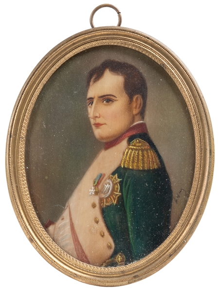  [PAINTED MINIATURES]. [BONAPARTE, Napoleon (1769-1821), sub...