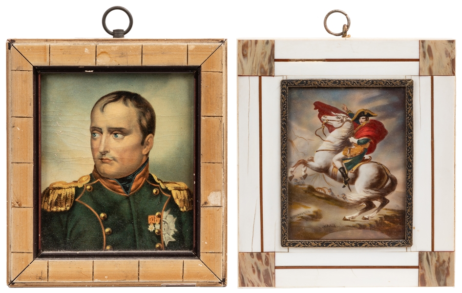  [PAINTED MINIATURE]. [BONAPARTE, Napoleon (1769-1821), subj...