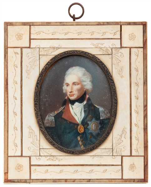  [PAINTED MINIATURES]. [NELSON, Lord Horatio (1758-1805), su...