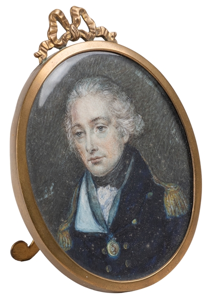  [PAINTED MINIATURES]. [NELSON, Lord Horatio (1758-1805), su...