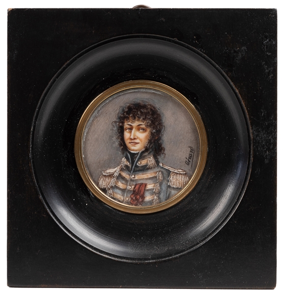  [PAINTED MINIATURE]. [MURAT, Joachim (1767-1815), subject]....