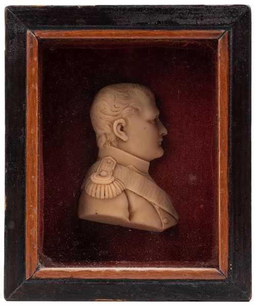  [PORTRAIT WAX PROFILE]. [BONAPARTE, Napoleon (1769-1821), s...