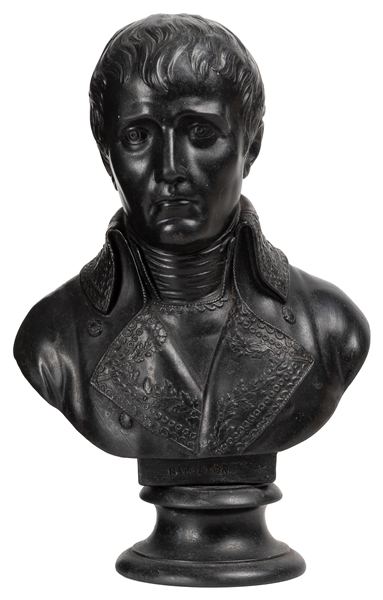  [BASALT BUST]. [BONAPARTE, Napoleon (1769-1821), subject]. ...