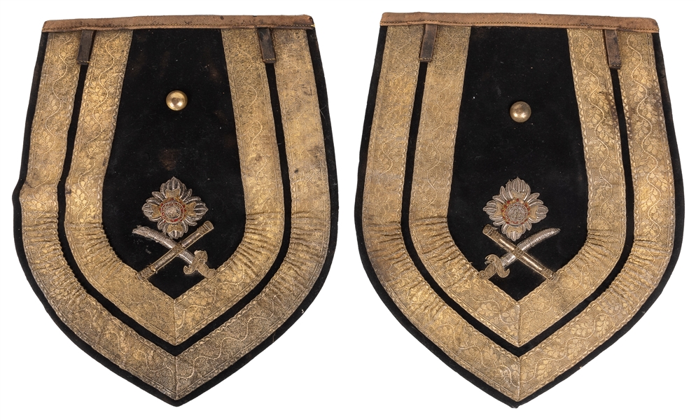  [BRITISH CAVALRY]. Pair of British Cavalry Officers Saddle...