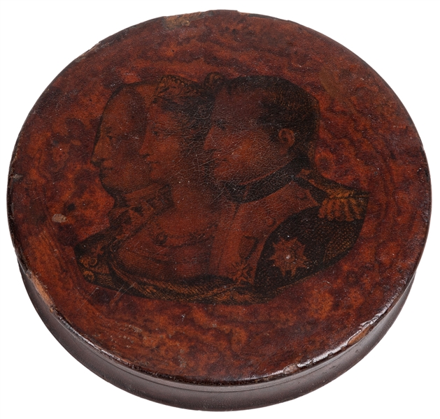  [SNUFF BOX]. [BONAPARTE, Napoleon (1769-1821), subject]. Im...