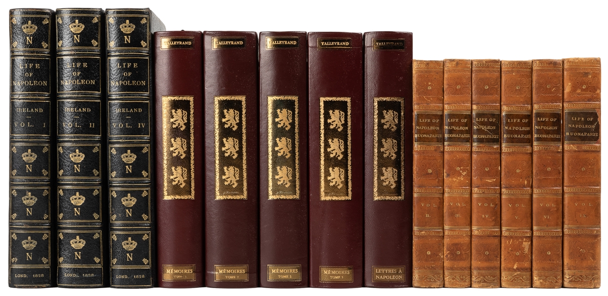  [BINDINGS]. Group of 3 Incomplete Sets in 14 Volumes. [V.p....