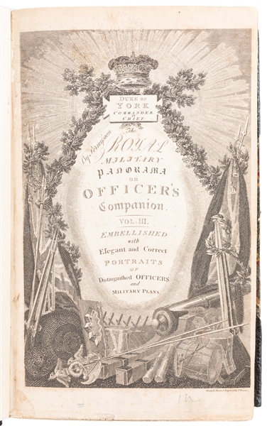  [BRITISH MILITARY GAZETTEER]. The Royal Military Panorama o...