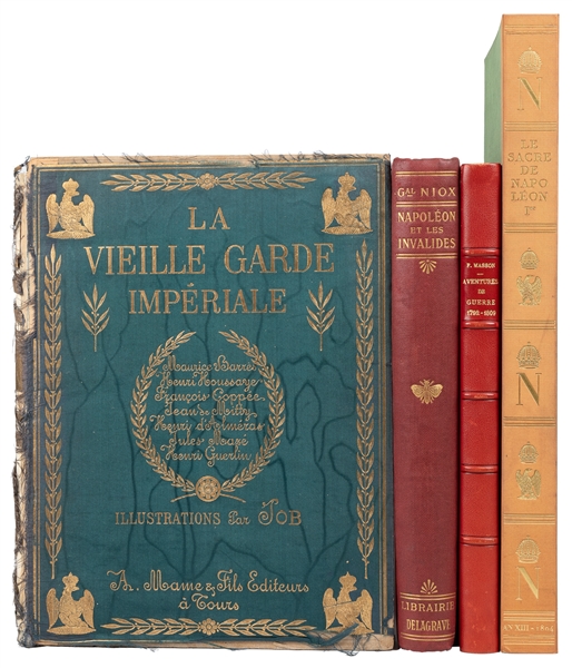  [ILLUSTRATED BOOKS]. Group of 4 Illustrated Titles. [V.p., ...