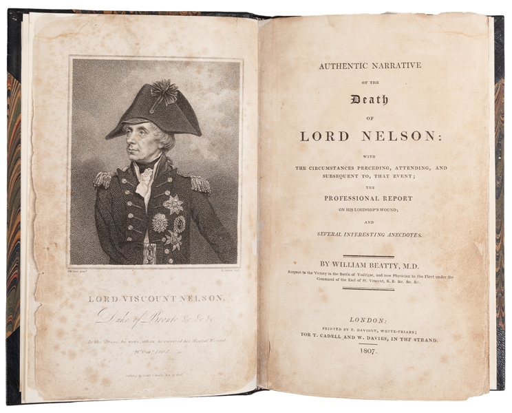  [NELSON, Lord Horatio (1758-1805), subject]. BEATTY, Willia...