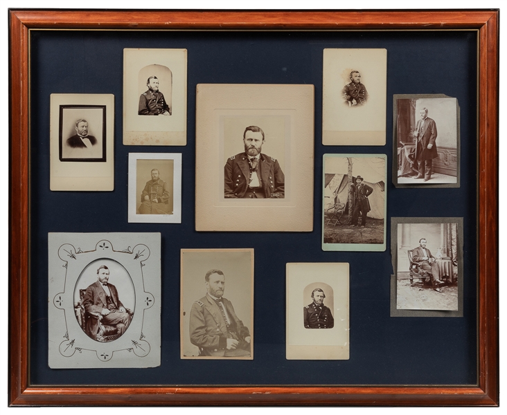  [GRANT, Ulysses S. (1822-1885), subject]. Group of 11 Cabin...